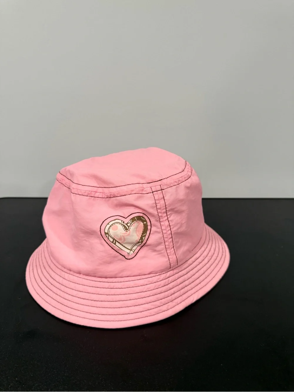 Life Is Good Kids Bubblegum Pink Bucket Hat with Embroidered Logo